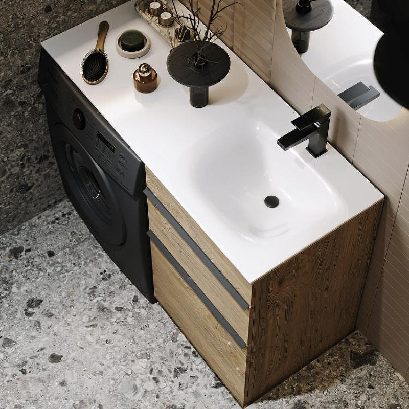 Тумба под раковину Aqwella Terra 115 TER01052NDB Дуб балтийский, купить, цена, заказать, магазин, доставка, скидка, промокод, купить, цена, заказать, магазин, доставка, скидка, промокод