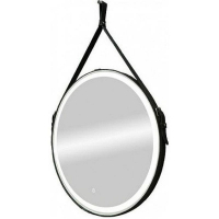 Зеркало Континент Millenium D 650 ЗЛП969 с подсветкой Черное с сенсорным выключателем, купить, цена, заказать, магазин, доставка, скидка, промокод, купить, цена, заказать, магазин, доставка, скидка, промокод