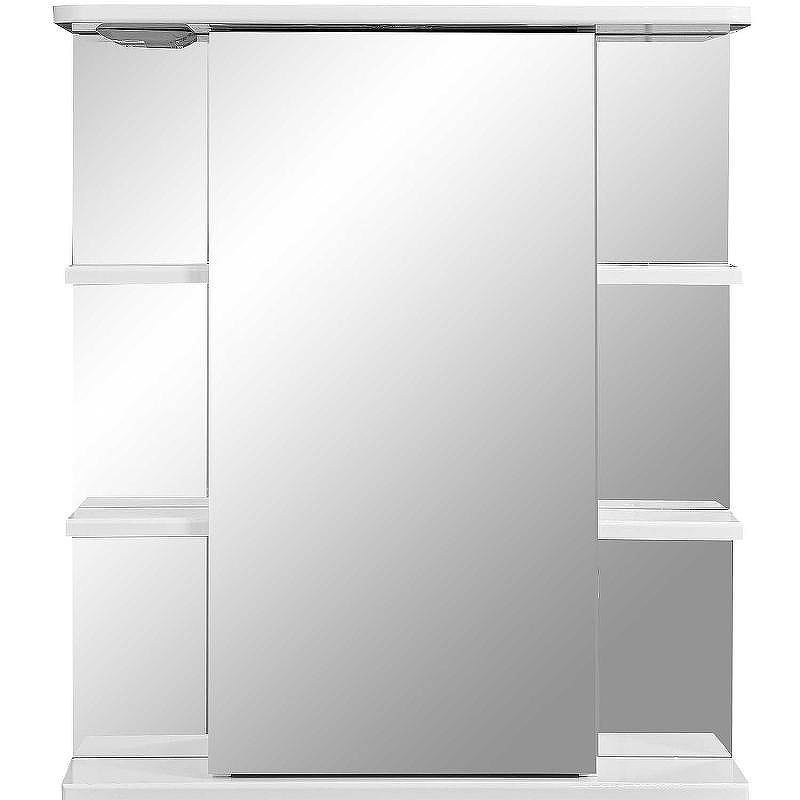 Зеркальный шкаф Stella Polar Концепт Лаура 60/С R SP-00000050 с подсветкой Белый, купить, цена, заказать, магазин, доставка, скидка, промокод, купить, цена, заказать, магазин, доставка, скидка, промокод