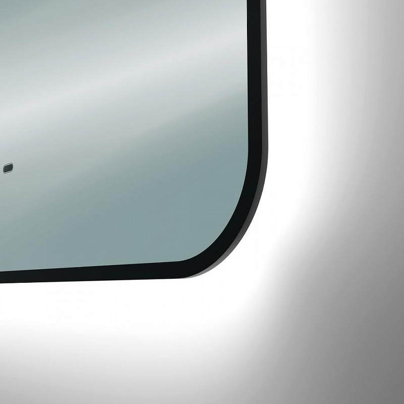 Зеркало Maretti Florenza 60 FL1460120P14EL с подсветкой цвет Черный с бесконтактным выключателем, купить, цена, заказать, магазин, доставка, скидка, промокод, купить, цена, заказать, магазин, доставка, скидка, промокод