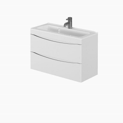 Тумба под раковину Creto Oro 60 21-W60 подвесная цвет Белый