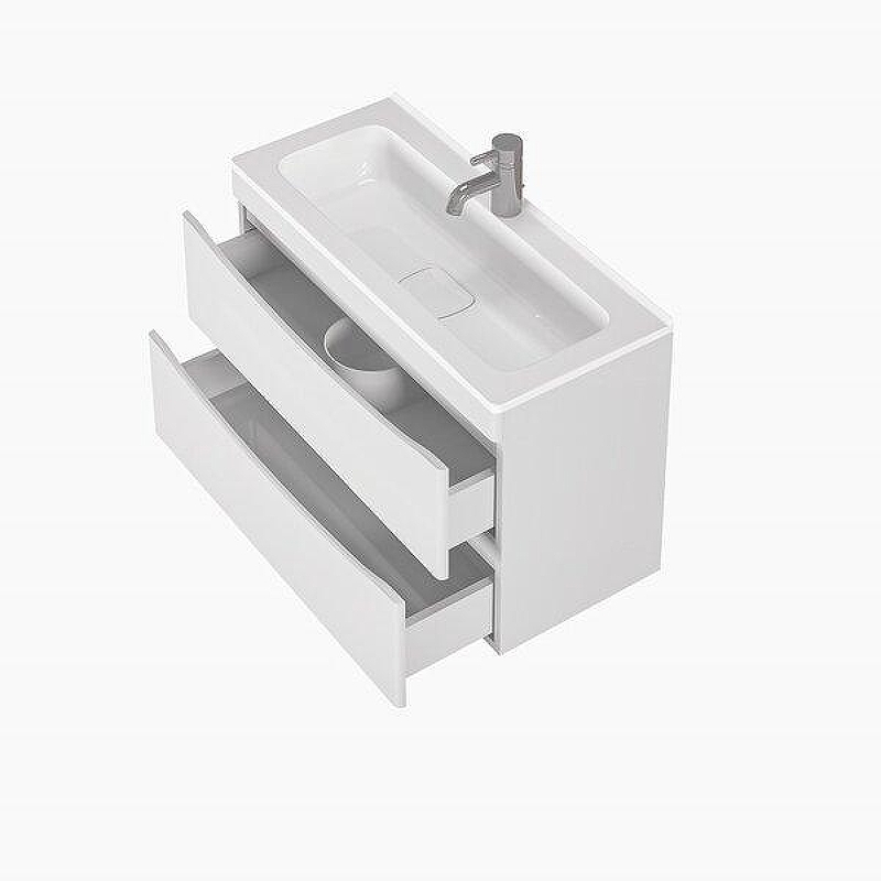 Тумба под раковину Creto Oro 60 21-W60 подвесная цвет Белый, купить, цена, заказать, магазин, доставка, скидка, промокод, купить, цена, заказать, магазин, доставка, скидка, промокод