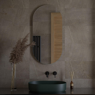 Зеркало Defesto Opti 50х100 DF 2914 с подсветкой 26W-3000K/Без выключателя/Теплый белый свет