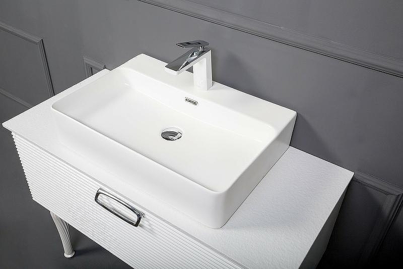 Тумба под раковину Boheme Armadi Art Vallessi Avangarde Linea 80 842-080-WCR подвесная Белая Хром, купить, цена, заказать, магазин, доставка, скидка, промокод, купить, цена, заказать, магазин, доставка, скидка, промокод