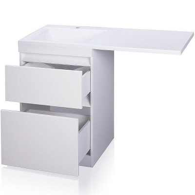 Тумба под раковину Style Line Даллас Люкс Plus 120 СС-00002338 Белая