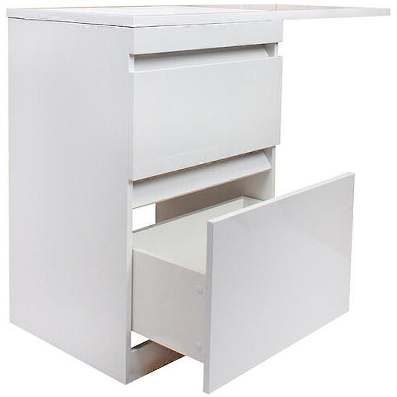 Тумба под раковину Style Line Даллас Люкс Plus 120 СС-00002338 Белая, купить, цена, заказать, магазин, доставка, скидка, промокод, купить, цена, заказать, магазин, доставка, скидка, промокод