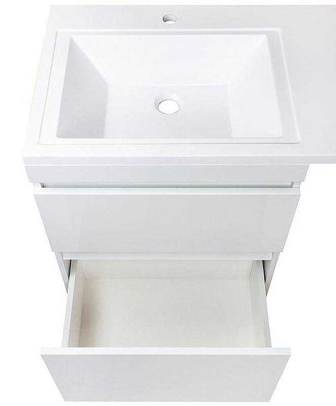 Тумба под раковину Style Line Даллас Люкс Plus 120 СС-00002338 Белая, купить, цена, заказать, магазин, доставка, скидка, промокод, купить, цена, заказать, магазин, доставка, скидка, промокод