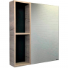 Зеркальный шкаф Comforty Порто 75 00-00009234 Дуб дымчатый, купить, цена, заказать, магазин, доставка, скидка, промокод, купить, цена, заказать, магазин, доставка, скидка, промокод