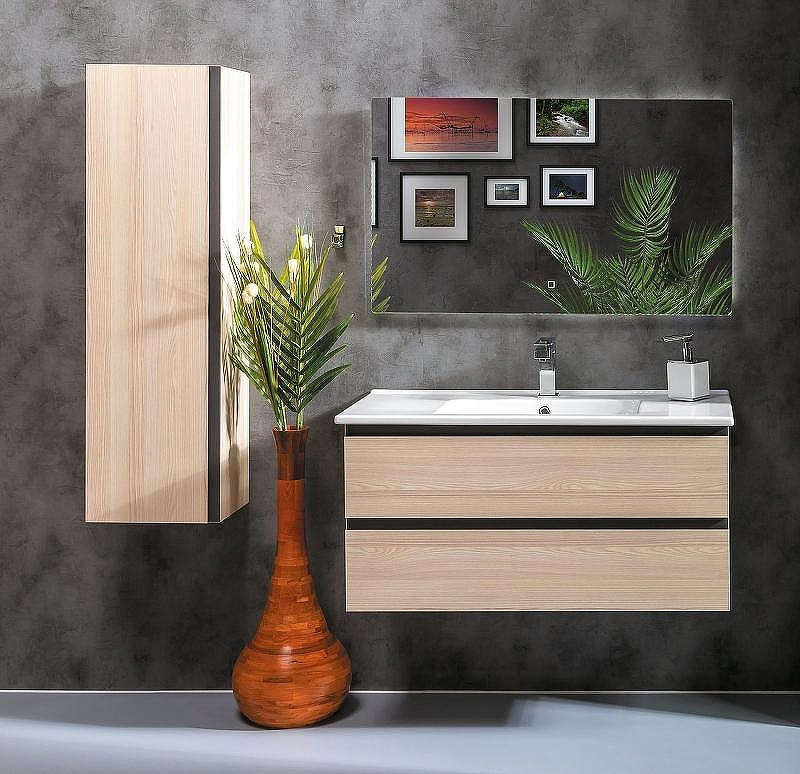 Шкаф пенал Boheme Armadi Art Capolda 35 849-120-LW подвесной Light wood, купить, цена, заказать, магазин, доставка, скидка, промокод, купить, цена, заказать, магазин, доставка, скидка, промокод