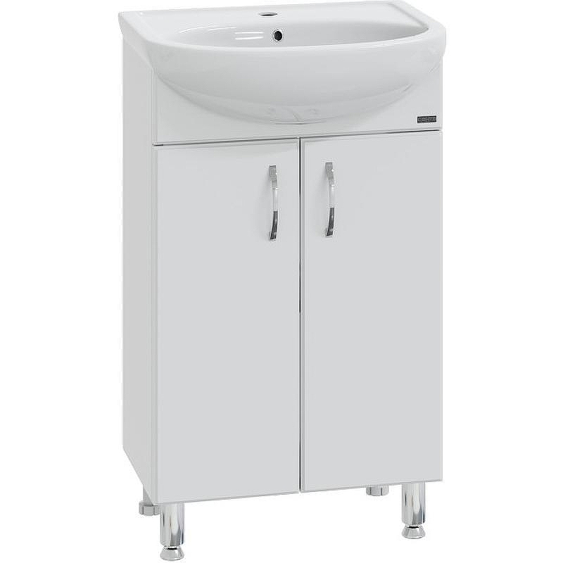 Тумба под раковину СанТа Сити 50 201068 Белая, купить, цена, заказать, магазин, доставка, скидка, промокод, купить, цена, заказать, магазин, доставка, скидка, промокод