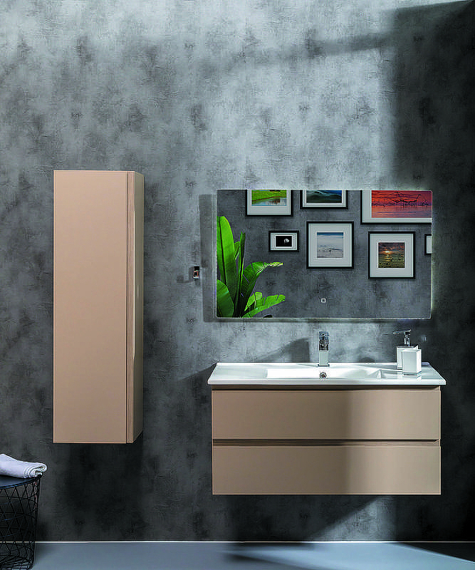 Шкаф пенал Boheme Armadi Art Capolda 35 849-120-LA подвесной Latte, купить, цена, заказать, магазин, доставка, скидка, промокод, купить, цена, заказать, магазин, доставка, скидка, промокод