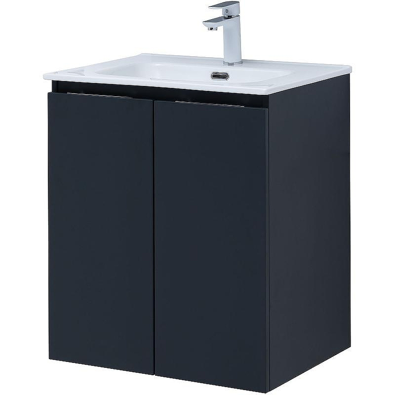 Тумба под раковину Aquanet Алвита New 60 277523 подвесная Антрацит, купить, цена, заказать, магазин, доставка, скидка, промокод, купить, цена, заказать, магазин, доставка, скидка, промокод