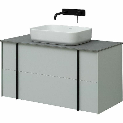 Тумба под раковину Allen Brau Reality 100 1.32007.PWM подвесная Папирус матовый