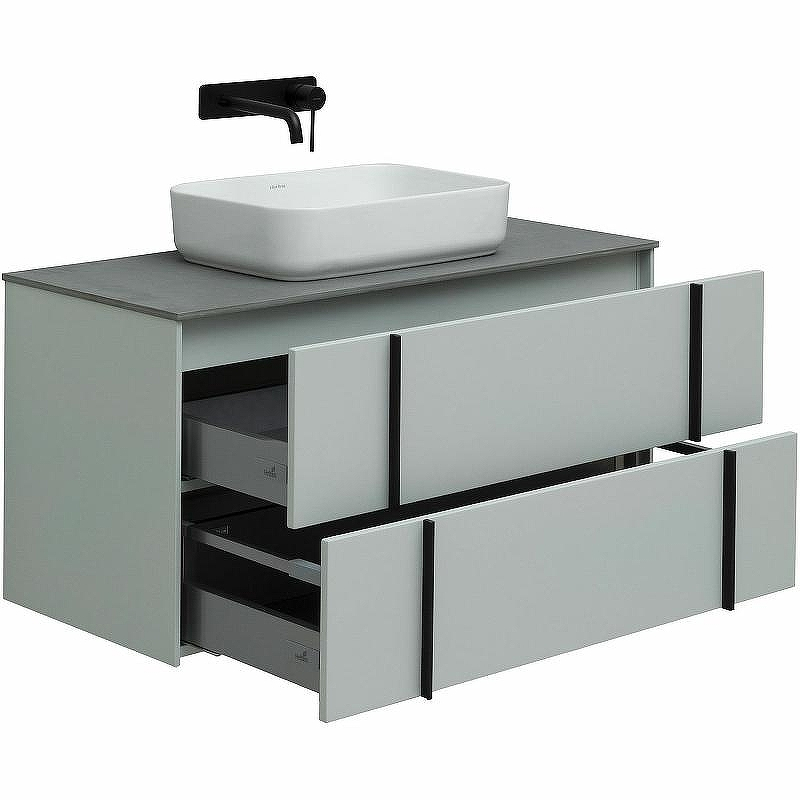 Тумба под раковину Allen Brau Reality 100 1.32007.PWM подвесная Папирус матовый, купить, цена, заказать, магазин, доставка, скидка, промокод, купить, цена, заказать, магазин, доставка, скидка, промокод