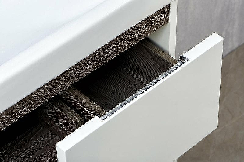 Тумба под раковину Aquaton Рене 76 1A258601NRC80 подвесная Белая Грецкий орех, купить, цена, заказать, магазин, доставка, скидка, промокод, купить, цена, заказать, магазин, доставка, скидка, промокод