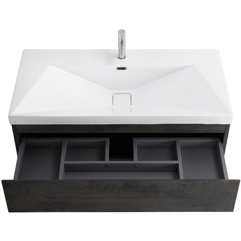 Тумба под раковину Cezares Molveno 100 MOLVENO-100-2C-SO-OSS подвесная Ossido, купить, цена, заказать, магазин, доставка, скидка, промокод, купить, цена, заказать, магазин, доставка, скидка, промокод