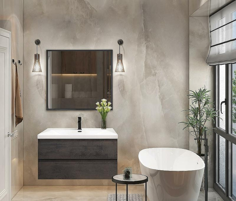 Тумба под раковину Cezares Molveno 100 MOLVENO-100-2C-SO-OSS подвесная Ossido, купить, цена, заказать, магазин, доставка, скидка, промокод, купить, цена, заказать, магазин, доставка, скидка, промокод