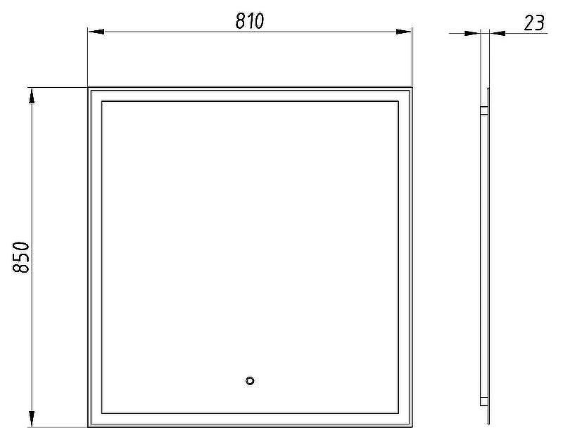Комплект мебели для ванной ASB-Woodline Риола 80 124111 подвесной Белый, купить, цена, заказать, магазин, доставка, скидка, промокод, купить, цена, заказать, магазин, доставка, скидка, промокод