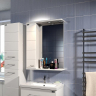 Зеркало со шкафом СанТа Омега 60 L 107003 с подсветкой Белое, купить, цена, заказать, магазин, доставка, скидка, промокод, купить, цена, заказать, магазин, доставка, скидка, промокод