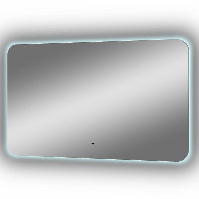 Зеркало Континент Burzhe 1200х700 ЗЛП3530 с подсветкой с бесконтактным выключателем