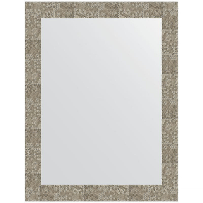 Зеркало Evoform Definite 86х66 BY 3180 в багетной раме - Соты титан 70