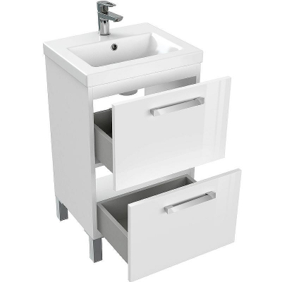 Тумба под раковину Cersanit Melar 50 64127 подвесная Белая