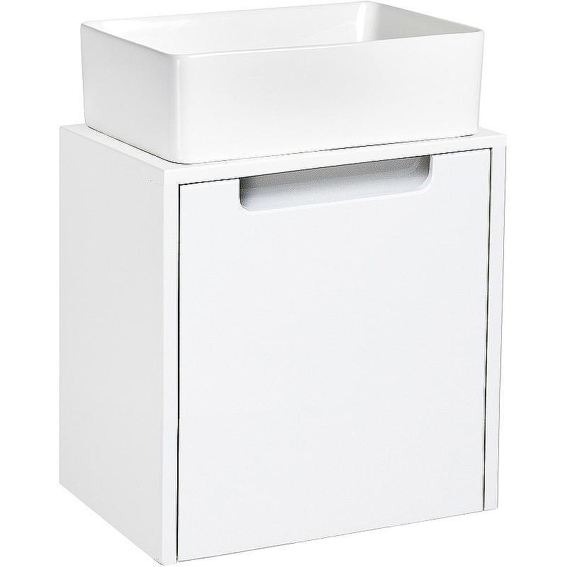 Тумба под раковину Runo Бари Микра 40 00-00001975 подвесная Белая, купить, цена, заказать, магазин, доставка, скидка, промокод, купить, цена, заказать, магазин, доставка, скидка, промокод
