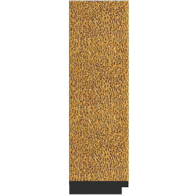 Зеркало Evoform Definite Floor 201х111 BY 6020 в багетной раме - Чеканка золотая 90