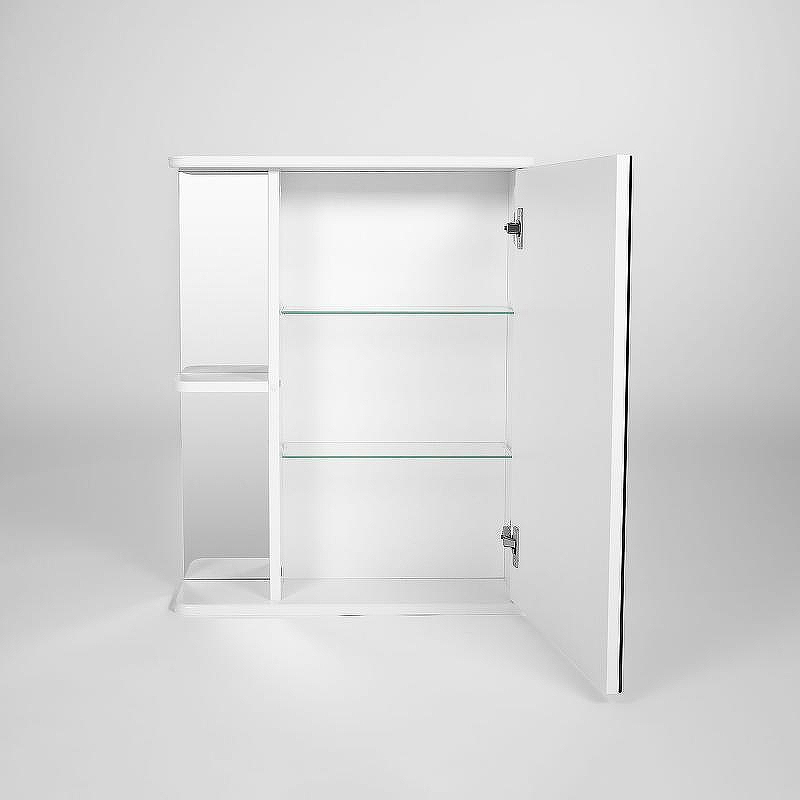 Зеркальный шкаф VIANT Париж 55 R VPAR55-ZSHR Белый, купить, цена, заказать, магазин, доставка, скидка, промокод, купить, цена, заказать, магазин, доставка, скидка, промокод