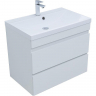 Тумба под раковину Aquanet Нота New 75 335418 подвесная Белый глянец, купить, цена, заказать, магазин, доставка, скидка, промокод, купить, цена, заказать, магазин, доставка, скидка, промокод