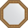 Зеркало Evoform Octagon 50х50 BY 3715 в багетной раме - Золотой акведук 61, купить, цена, заказать, магазин, доставка, скидка, промокод, купить, цена, заказать, магазин, доставка, скидка, промокод