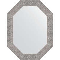 Зеркало Evoform Octagon 66x86 BY 7187 в багетной раме - Чеканка серебряная 90, купить, цена, заказать, магазин, доставка, скидка, промокод, купить, цена, заказать, магазин, доставка, скидка, промокод