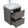 Тумба под раковину Aquanet Милан 50 336371 подвесная Дуб рошелье, купить, цена, заказать, магазин, доставка, скидка, промокод, купить, цена, заказать, магазин, доставка, скидка, промокод