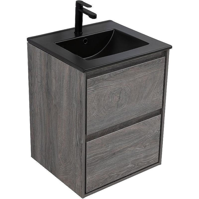 Тумба под раковину Aquanet Милан 50 336371 подвесная Дуб рошелье, купить, цена, заказать, магазин, доставка, скидка, промокод, купить, цена, заказать, магазин, доставка, скидка, промокод