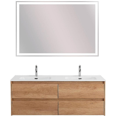 Тумба под раковину BelBagno Kraft 120 KRAFT-1200-4C-SO-2-RNN подвесная Rovere Nebrasca Nature