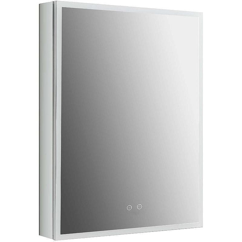 Зеркальный шкаф Aquatek 60 AQ7603B-MLC с подсветкой Хром, купить, цена, заказать, магазин, доставка, скидка, промокод, купить, цена, заказать, магазин, доставка, скидка, промокод