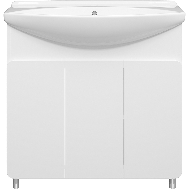 Тумба с раковиной Misty Чегет 85 УТ000013349 Белая глянцевая, купить, цена, заказать, магазин, доставка, скидка, промокод, купить, цена, заказать, магазин, доставка, скидка, промокод