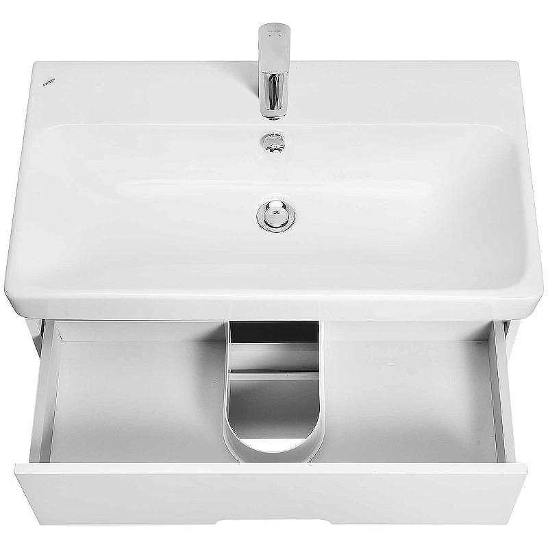 Тумба под раковину Aquaton Оливия 80 1A283101OL010 подвесная Белая матовая, купить, цена, заказать, магазин, доставка, скидка, промокод, купить, цена, заказать, магазин, доставка, скидка, промокод