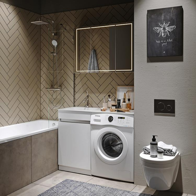 Зеркальный шкаф Aqwella Simplex 100 SLX0410 с подсветкой Белый, купить, цена, заказать, магазин, доставка, скидка, промокод, купить, цена, заказать, магазин, доставка, скидка, промокод