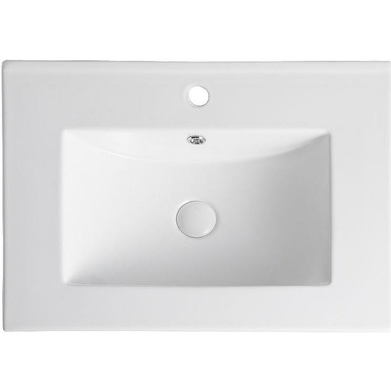 Тумба с раковиной Orange Line 60 Li-60Tuw+Ra подвесная Белая матовая, купить, цена, заказать, магазин, доставка, скидка, промокод, купить, цена, заказать, магазин, доставка, скидка, промокод