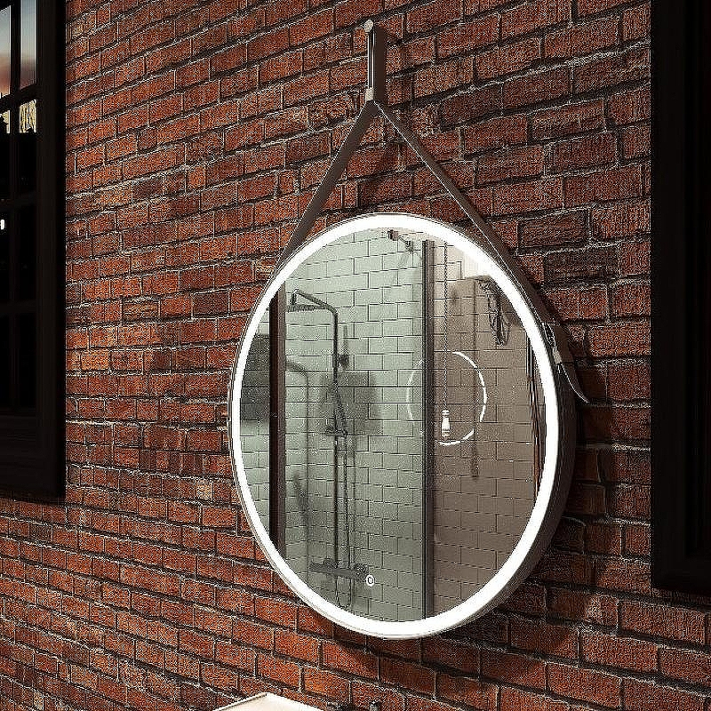 Зеркало Континент Millenium D 650 ЗЛП738 с подсветкой Белое с сенсорным выключателем, купить, цена, заказать, магазин, доставка, скидка, промокод, купить, цена, заказать, магазин, доставка, скидка, промокод