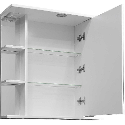 Зеркальный шкаф Stella Polar Концепт Лаура 70/С R SP-00000058 с подсветкой Белый