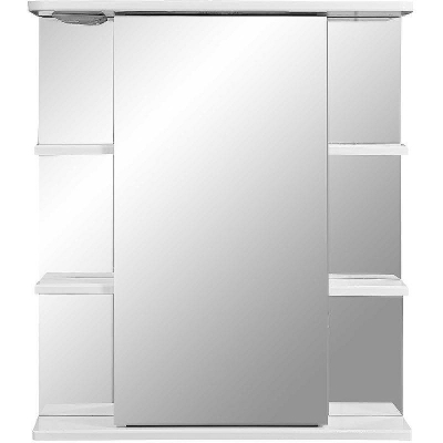 Зеркальный шкаф Stella Polar Концепт Лаура 70/С R SP-00000058 с подсветкой Белый
