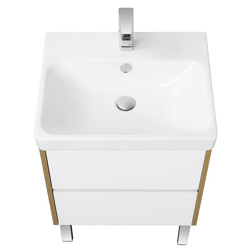 Тумба под раковину Aquaton Сканди 70 1A251801SDZ90 подвесная Белый Дуб рустикальный, купить, цена, заказать, магазин, доставка, скидка, промокод, купить, цена, заказать, магазин, доставка, скидка, промокод