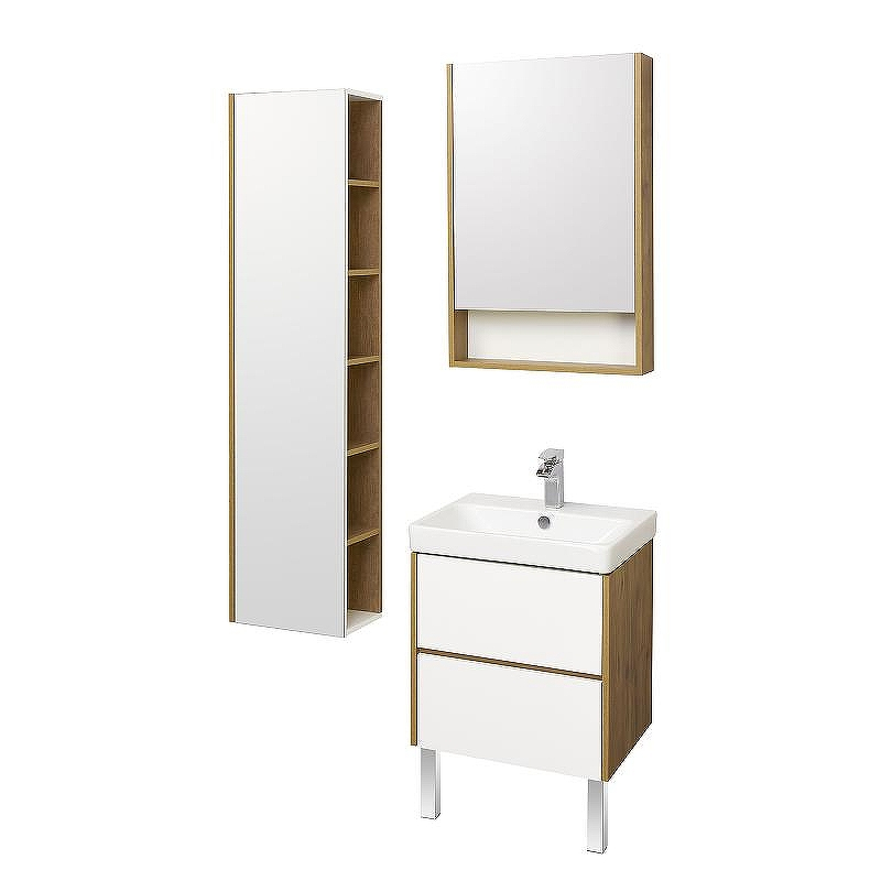 Тумба под раковину Aquaton Сканди 70 1A251801SDZ90 подвесная Белый Дуб рустикальный, купить, цена, заказать, магазин, доставка, скидка, промокод, купить, цена, заказать, магазин, доставка, скидка, промокод