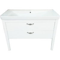 Тумба с раковиной Azario Verona 105 CS00058287 Белая с золотыми ручками, купить, цена, заказать, магазин, доставка, скидка, промокод, купить, цена, заказать, магазин, доставка, скидка, промокод