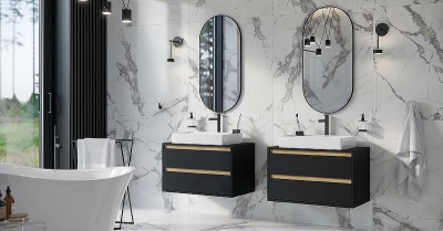 Зеркало Excellent Revia 50 DOEX.RE100.050.BL Черное матовое