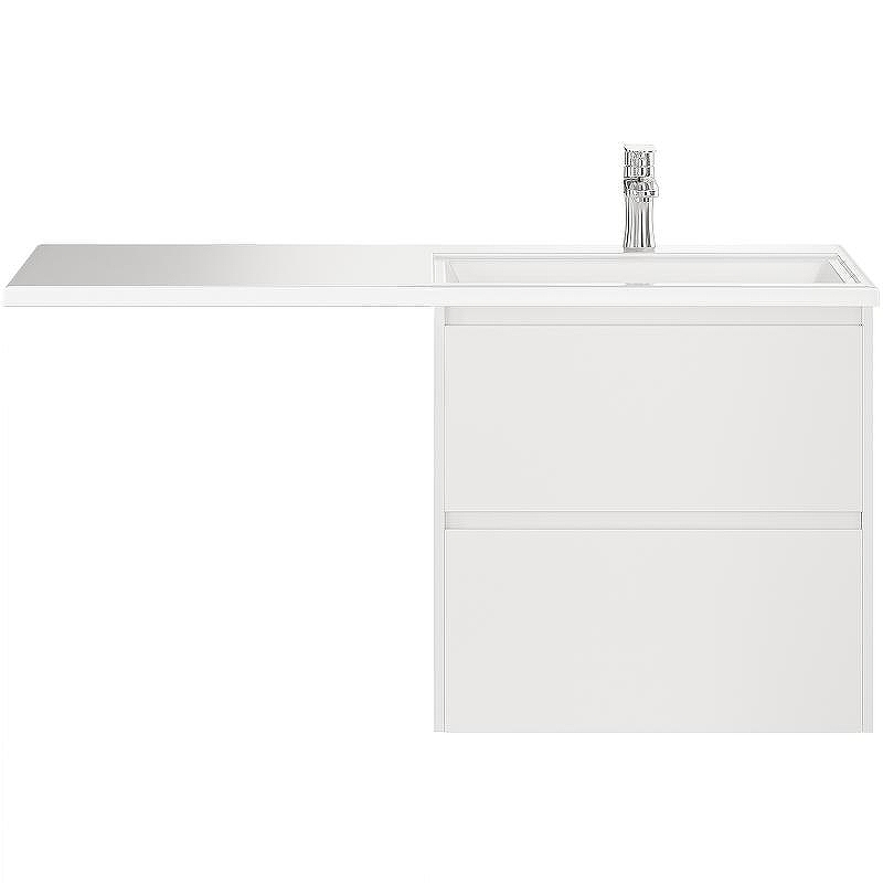 Тумба с раковиной Creto Cafor 130 R 19-W130R подвесная Белый глянец, купить, цена, заказать, магазин, доставка, скидка, промокод, купить, цена, заказать, магазин, доставка, скидка, промокод