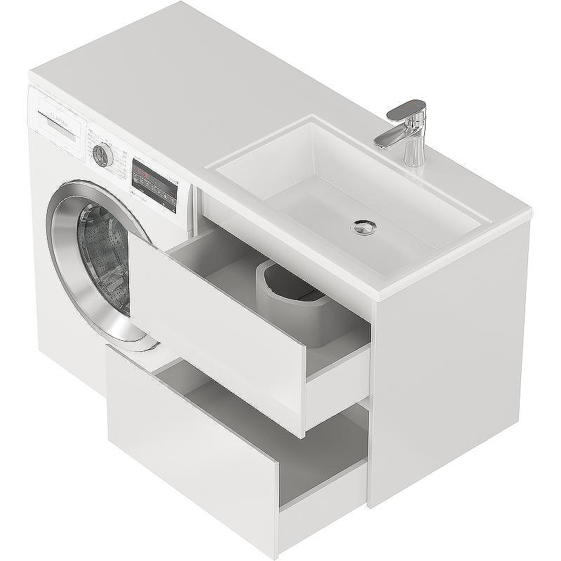 Тумба с раковиной Creto Cafor 130 R 19-W130R подвесная Белый глянец, купить, цена, заказать, магазин, доставка, скидка, промокод, купить, цена, заказать, магазин, доставка, скидка, промокод