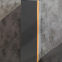 Шкаф пенал Boheme Armadi Art Capolda 35 849-120-A подвесной Антрацит, купить, цена, заказать, магазин, доставка, скидка, промокод, купить, цена, заказать, магазин, доставка, скидка, промокод